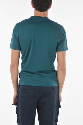 ZZEGNA T-shirt A Maniche Corte Stampata Logo