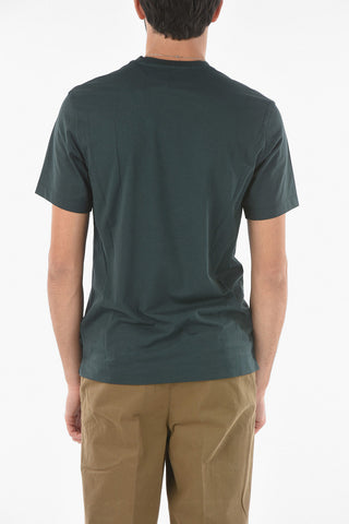 ZZEGNA Short Sleeved Logo Printed T-shirt