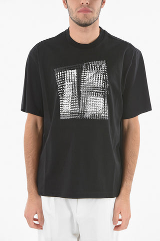 ZZEGNA Short Sleeved Printed T-shirt