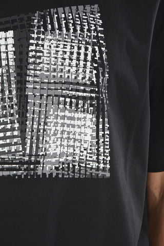 ZZEGNA Short Sleeved Printed T-shirt