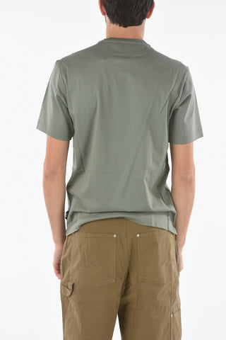 ZZEGNA Short Sleeved Logo Printed T-shirt