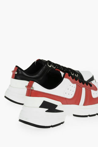 Sneakers Basse HYBRID BOLT 09 Asimmetriche con Suola a Contrasto