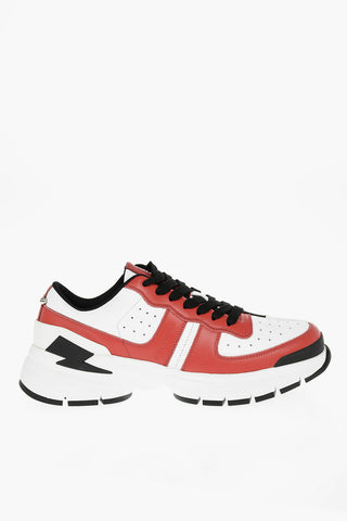 Sneakers Basse HYBRID BOLT 09 Asimmetriche con Suola a Contrasto