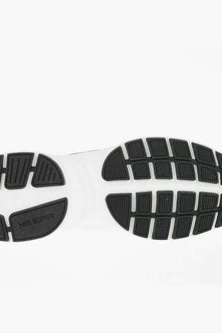 Contrasting Sole Fabric BOLT Sneakers