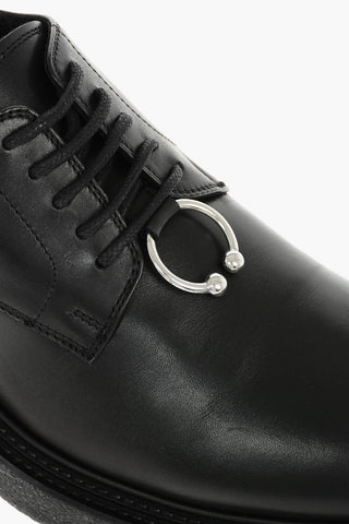 Leather PIERCED PUNK Derby Shoes