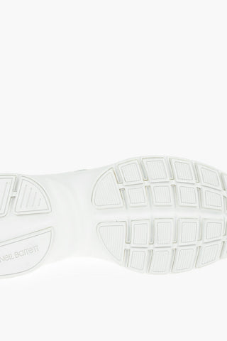 Leather BOLT01 Low-Top Sneakers with Piercing Detail