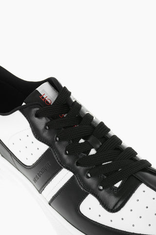 Two-Tone Leather HYBRID BOLT 09 Sneakers