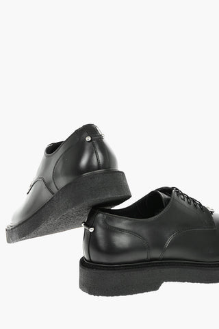 Leather PIERCED PUNK Derby Shoes