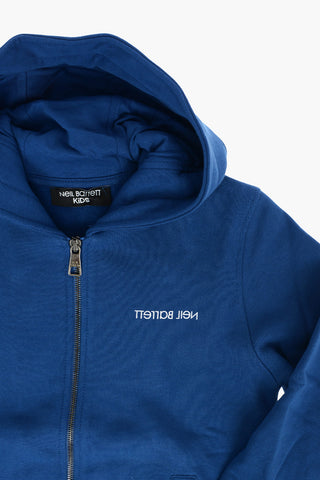 Felpa Hoodie SHINJUKU-SOHO a 2 Tasche con Chiusura Zip