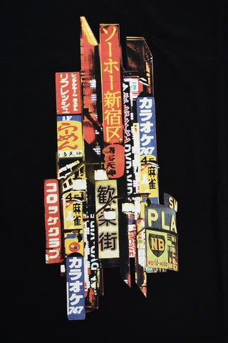 Crew-Neck T-shirt SHINJUKU-SOHO with Front Print