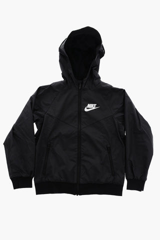 Lightweight 2 Pockets Windbreaker Jacket With Hood