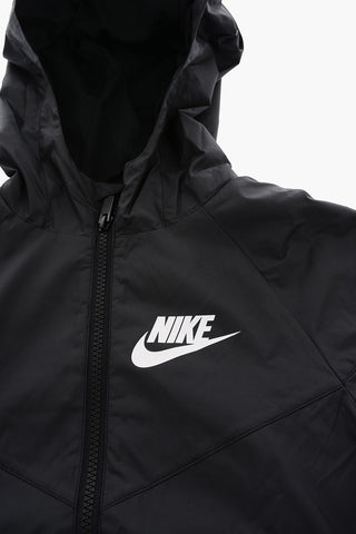 Lightweight 2 Pockets Windbreaker Jacket With Hood