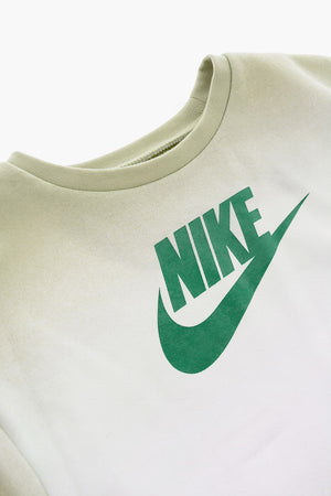 Leggings- und Rundhals-Sweatshirt-Set mit Farbverlauf