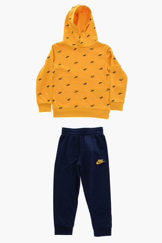 Set Leggings e Felpa con Logo All Over