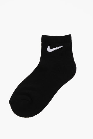 Long 3 Pairs Of Socks Set With Logo Embroidery