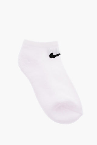 Contrasting Logo Solid Color 3 Socks Set