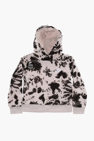 Tie Dye Effect Hoodie and Leggings Set