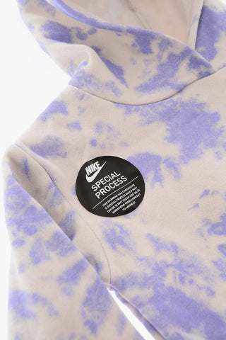 Set aus Kapuzen-Sweatshirt im Tie-Dye-Effekt und Leggings