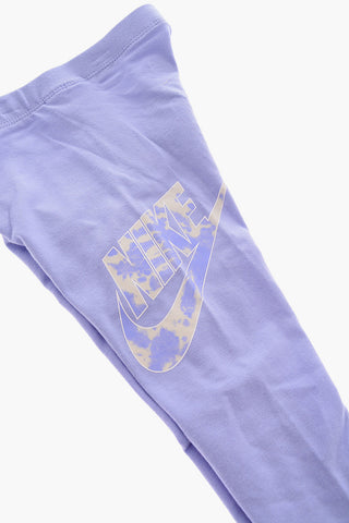 Set aus Kapuzen-Sweatshirt im Tie-Dye-Effekt und Leggings