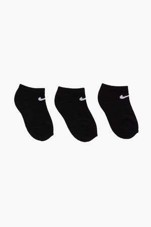 Set mit 3 Paar Socken in Uni mit kontrastierendem Logo