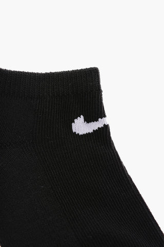 Set mit 3 Paar Socken in Uni mit kontrastierendem Logo