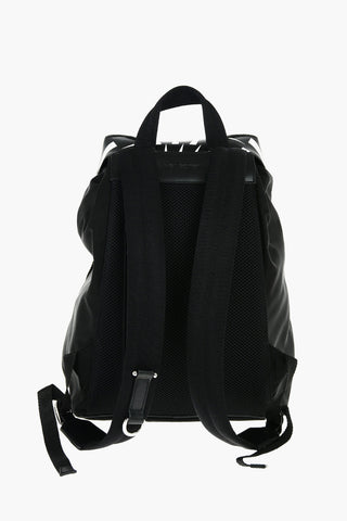 Leather Trimmings Fabric FAIRISLE THUNDERBOLT Backpack