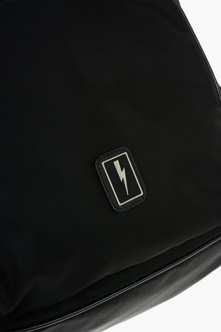 Leather Trimmings Fabric FAIRISLE THUNDERBOLT Backpack