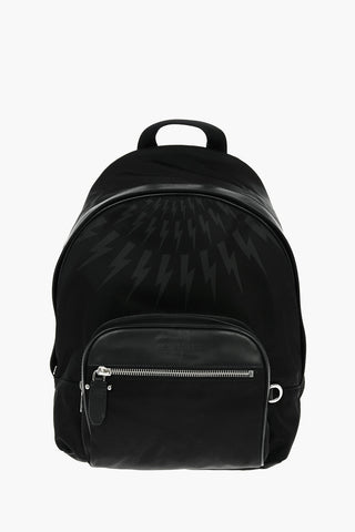 Thunderbolt printed Backpack 