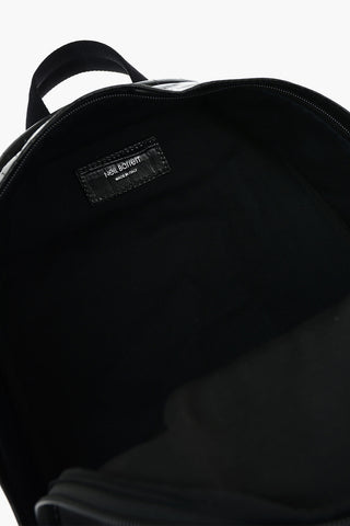 Snake Effect Details Solid Color Backpack