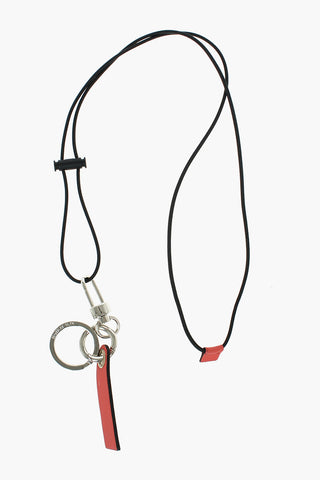 Leather Pendant SCUBA Keychain