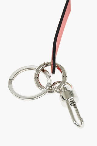 Leather Pendant SCUBA Keychain
