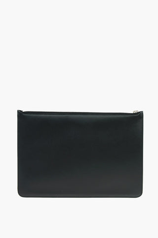 Leather THUNDERBOLT FAIRISLE Pouch with Print