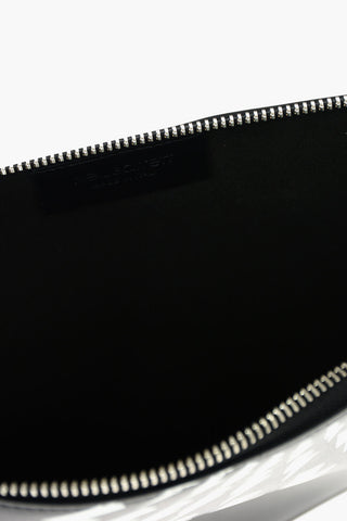 Leather THUNDERBOLT FAIRISLE Pouch with Print