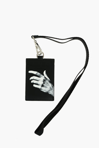 Leather THE OTHER HAND Badge Holder