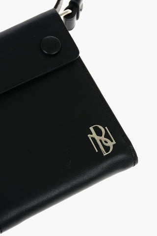 Removable Shoulder Strap Leather Wallet
