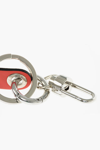 Leather Pendant SCUBA Keychain