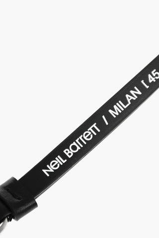 Logoed Leather Keyring