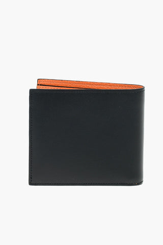 Contrasting Monogram Printed Leather Wallet