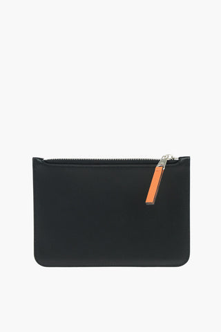 Embossed Monogram Leather SPLIT Mini Pouch