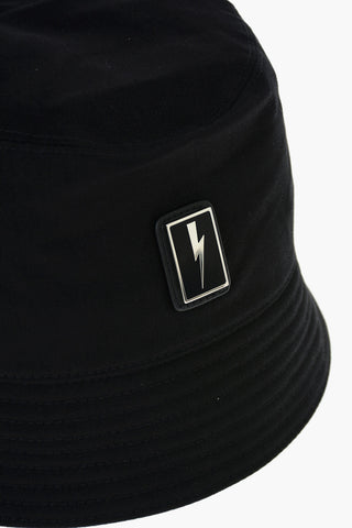 Cotton ENAMEL Bucket Cap with Logo