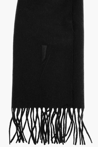 Fringed Solid Color Maxi Scarf 