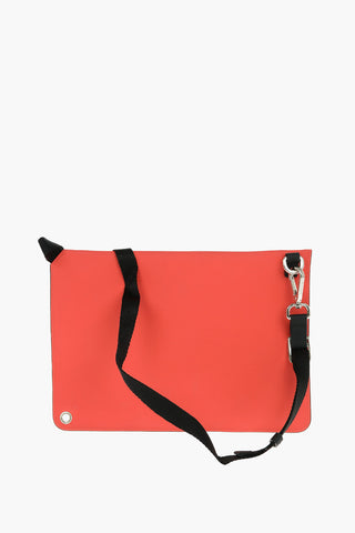Contrasting Details Pvc Sacoche