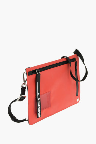 Contrasting Details Pvc Sacoche