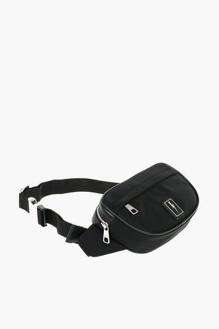 Solid Color ENAMEL BADGE Mini Bum Bag with Logo