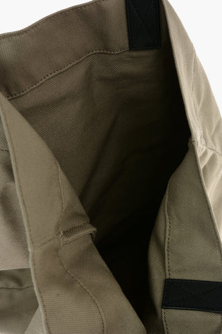 Borsa Shopper THE OTHER HAND in cotone con rifiniture in pelle