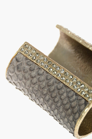 Python Covered Brass Band Bracelet