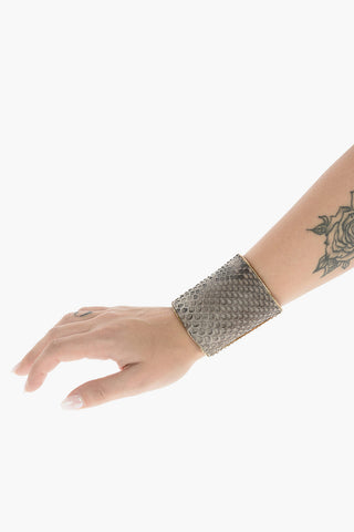Python Covered Brass Band Bracelet