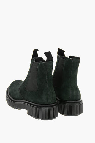 Suede Leather Chelsea Boots