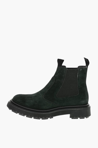 Suede Leather Chelsea Boots