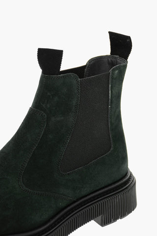 Suede Leather Chelsea Boots